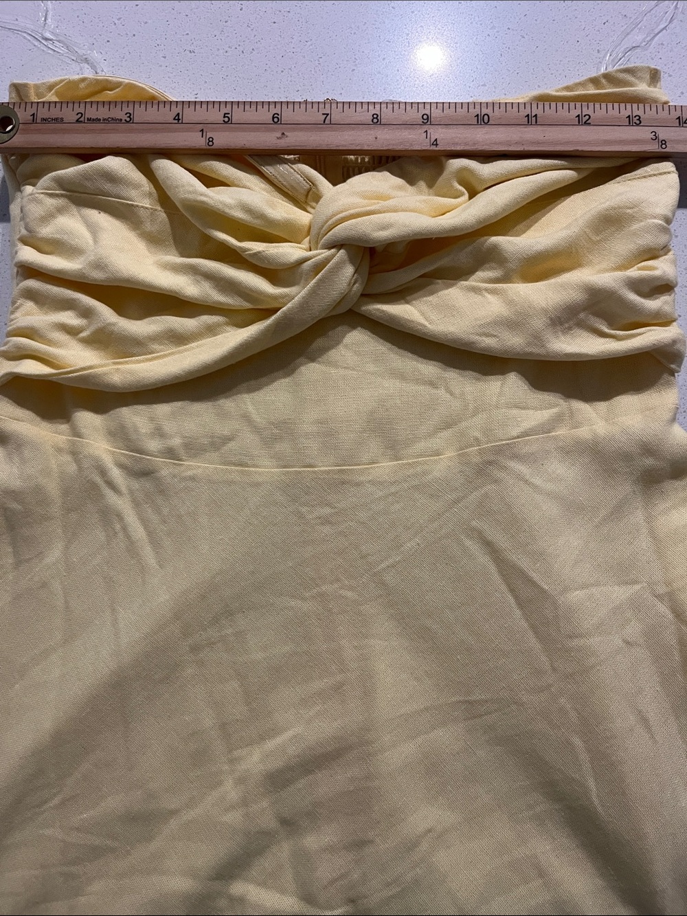 Petal & Pup yellow Strapless  Dress - Picture 13 of 14